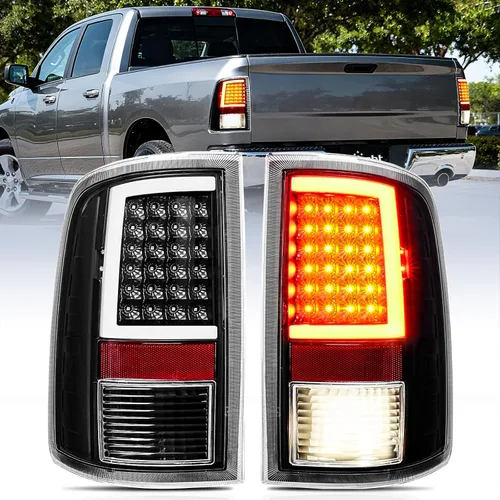 Miniatura 15 de Nilight Conjunto de luz trasera para Dodge Ram 2009 2010 2011 2012 2013 2014 2015 2016 2017 2018 Dodge Ram 1500 2500 3500 2019 2020 2021 estilo Rojo