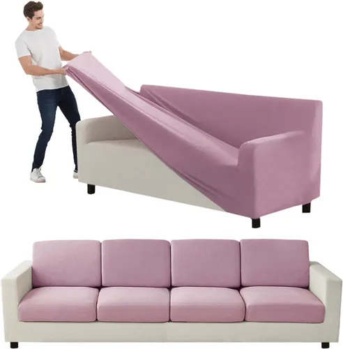 Miniatura 214 de Funda para Sofá de Terciopelo, Fundas Elásticas para Sofá para Funda Principal Separada/Respaldos y Cojines de Asiento, Funda para Sofá, para Fundas