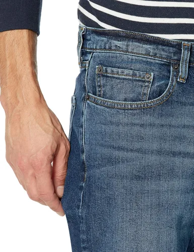 Miniatura 3 de Tienda Essentials - Jeans elásticos de ajuste atlético para hombre
