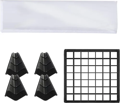 Miniatura 5 de GVM RGB 850D Difusor plegable con rejilla colmena para serie LED de luz de video, adecuado para iluminación de estudio, fotografía de retrato