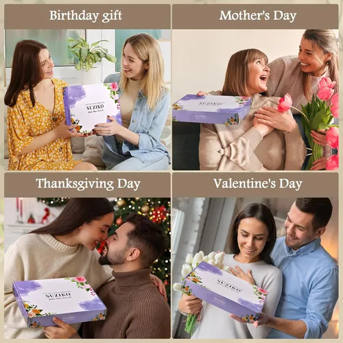 Miniatura 9 de Suziko Kit de prensa de flores grande para adultos y niños, 10.8 x 6.9 pulgadas, kit de preservación de plantas de flores, arte y manualidades