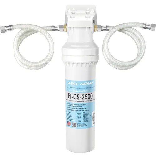 Sistema de Filtración de Agua de Extraordinaria Capacidad para Debajo del Fregadero APEC - Filtro de Calidad Premium Fabricado en EE. UU. (CS-2500)