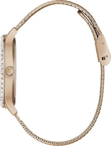 Miniatura 2 de GUESS Reloj de vestir de cuarzo para mujer con correa de acero inoxidable oro rosa 16 Modelo GW0402L3