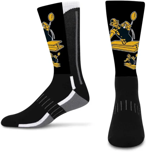 Miniatura 22 de NFL Adult Curve Socks - Game Day Apparel - Machine Washable - Warm & Cold Weather - Comfort and Style for Men &Women