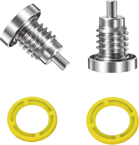8M0058389 - Tapón de drenaje magnético marino para Mercury Outboard y MerCruiser Sterndrive Unidad inferior, lubricante de engranajes, orificio de