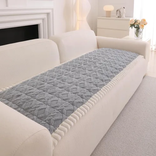 Miniatura 14 de DREAMINGO Fundas de sofá para mascotas, fundas antideslizantes y mullidas para sofá de perro, lavables geométricas jacquard, protector de cojín 1#