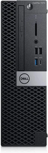 Dell Optiplex 7000 7070 SFF Torre de computadora de escritorio de factor de forma pequeño (2019) | Disco duro SSD Core i7-1TB - 32 GB RAM | 8