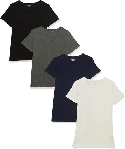 Miniatura 181 de Amazon Essentials Women's Regular-Fit Short-Sleeve Crewneck T-Shirt