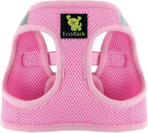 Miniatura 8 de EcoBark - Arnés para perro XXS - Arnés para raza miniatura - Arnés de halter con entrada - Arnés de halter de malla suave de lujo ecológico - Collar