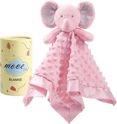 Miniatura 11 de Manta de seguridad para bebé, manta suave de juguete para niñas, juguete para acurrucarse, regalo para recién nacido, 2 unidades, manta para bebés