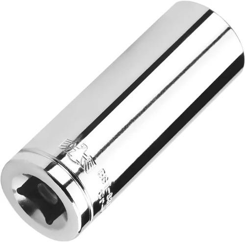 Miniatura 5 de Auniwaig 1/2" Drive x 0.394 in Deep 6-Point Impact Socket, métrica, Cr-V, conector fraccionario mecánico