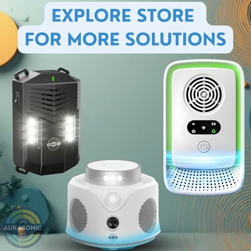 Miniatura 6 de Aurasonic Repelente ultrasónico de plagas mejorado 2026 para interiores, paquete de 6 dispositivos enchufables para el hogar, la oficina y el almacén