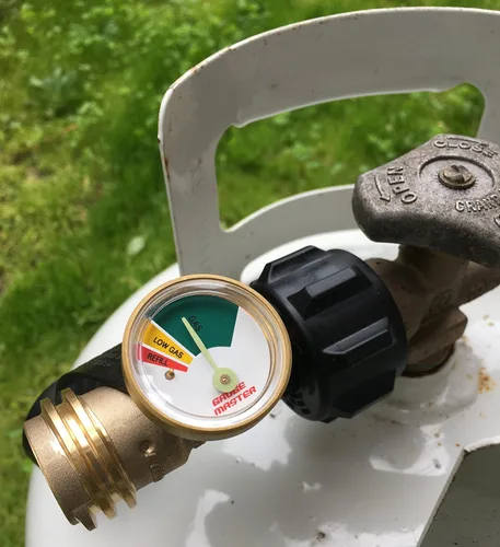 Miniatura 5 de Gauge Master Premium medidor de gas de propano, adaptador cilíndrico de indicador del nivel de gas, apto para todas las parrillas para asado, cámper