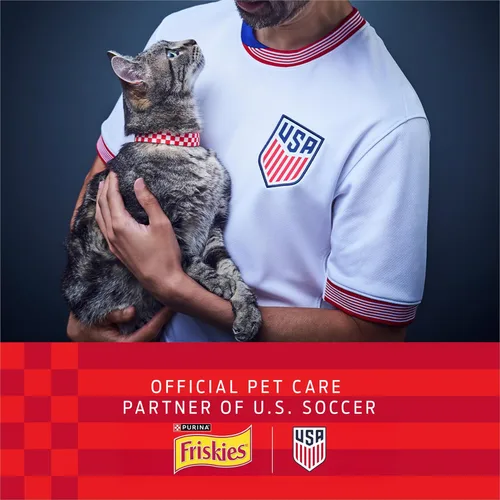 Miniatura 2 de Purina Friskies fabricado en instalaciones de EE. UU., golosinas naturales para gatos, Party Mix Natural Yums sabor a hierba gatera - 20 onzas