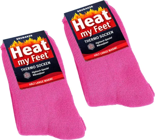 Miniatura 9 de Paquete de 2 calcetines térmicos BRUBAKER Heat my Feet - Pies cálidos - Fibras aislantes que encierran el calor