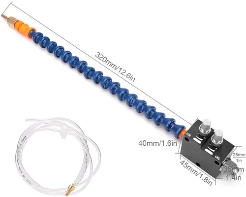 Miniatura 2 de CLAHJQX Sistema de pulverización de lubricación de refrigerante de niebla para enfriamiento de máquina/corte de metales con enfriamiento de máquina
