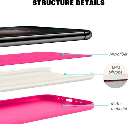 Miniatura 4 de ZUSLAB Funda compatible con Apple iPhone 11 Pro Max Phone Funda protectora de goma de gel de silicona, delgada y rígida a prueba de golpes, funda