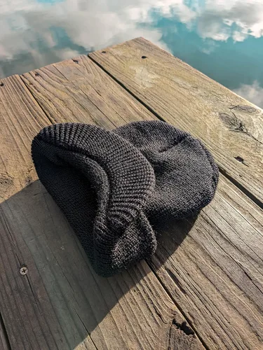Miniatura 5 de Gorro de invierno con visera, 100 % lana, fabricado en Estados Unidos - Genuino G.I.