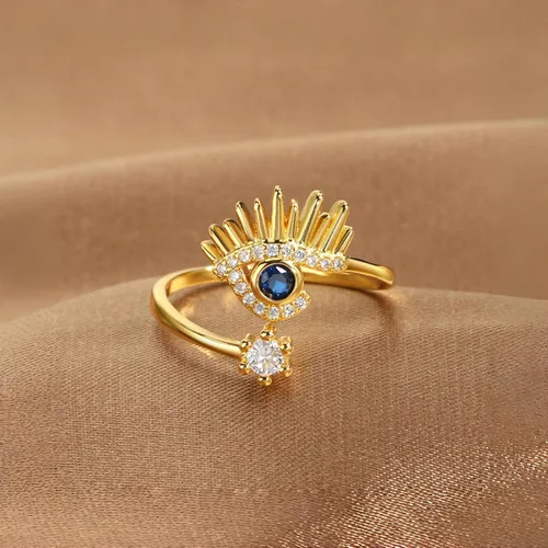 Miniatura 209 de Anillo de plata de ley 925, minimalista, ajustable, hecho a mano, para mujeres y niñas
