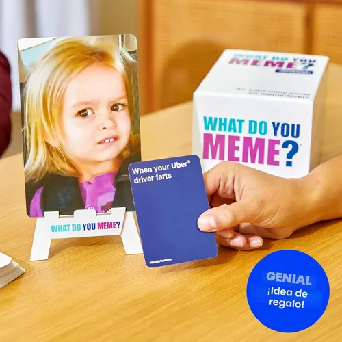 Miniatura 5 de WHAT DO YOU MEME? Juego básico (versión original) - El divertido juego de fiesta para adultos para amantes de los memes