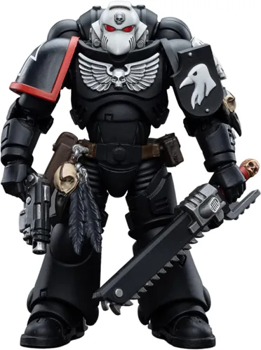 Miniatura 15 de JOYTOY 1/18 Warhammer 40,000 Figura de acción Black Templars The Emperors Champion Rolantus Collection