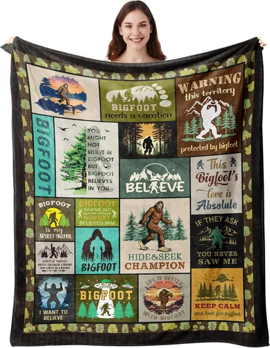 Vuinezo Regalos de Bigfoot, regalos Sasquatch, regalos Sasquatch de pie grande, regalos Sasquatch para hombres/mujeres, regalo genial para amantes