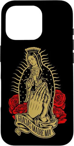 Miniatura 20 de Funda para iPhone 13 Pro Max Nuestra Señora Virgen De Guadalupe Virgen María Gracias Madre Mía