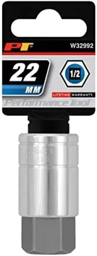 Miniatura 10 de Performance Tool W32990 1/2 Drive Hex Bit Socket, 0.787 in
