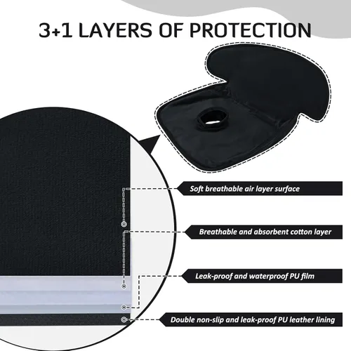 Miniatura 4 de INFANZIA Protector de Asiento para Auto, Protector de Asiento para Coche Impermeable para Entrenamiento de Baño para Niños Pequeños, Bebés