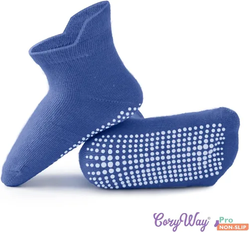 Miniatura 6 de CozyWay - Calcetines antideslizantes para bebés niños y niñas paquete de 6 y 12 unidades calcetines y tobilleras antideslizantes para bebés y niños