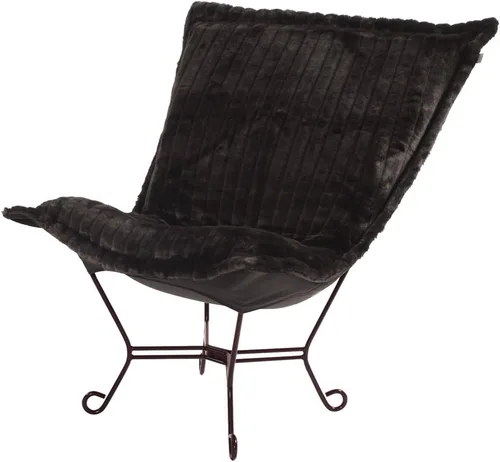 Miniatura 69 de Howard Elliott Collection Avanti Pecan - Silla de asiento oscilante con funda, silla multiusos de mariposa con marco de titanio, muebles de patio