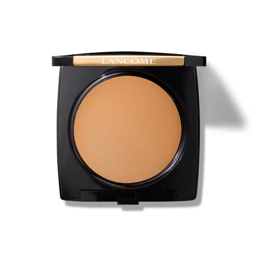 Lancôme Base en polvo de doble acabado: acabado natural, cobertura transparente a completa, base de polvo de larga duración, controla el brillo 520