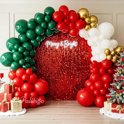 Miniatura 10 de Kit de arco de globos negros y dorados, 114 piezas de oro negro con confeti y globos largos para decoraciones de graduación 2026, cumpleaños
