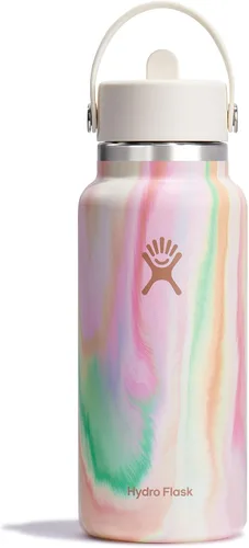Miniatura 18 de Hydro Flask 32 Oz Tapa de Pajita Flexible Ancha Dew
