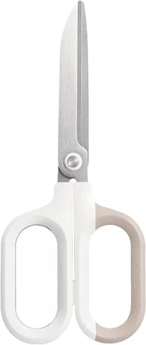 Miniatura 10 de Tijeras multiusos, asas de agarre cómodo, tijeras afiladas para oficina, hogar, escuela, manualidades, suministros de tela de costura