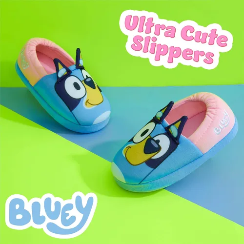 Miniatura 2 de Bluey Zapatos Niños Zapatillas Niñas 3D Antideslizante Niños Zapatillas Cálidas Niños Niñas