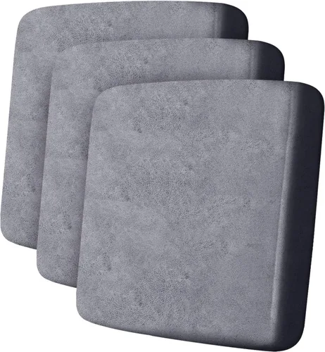 Miniatura 27 de ANARACHON Fundas de cojín de sofá con aspecto de cuero, juego de fundas de asiento de sofá, protector de muebles para sillón seccional, sofá biplaza