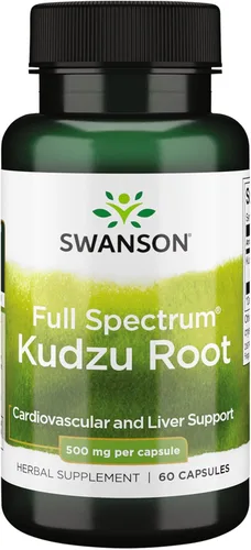 Miniatura 8 de Swanson Full Spectrum Kudzu Root – Suplemento de hierbas que apoya la salud del corazón y la salud del hígado – Puede apoyar la presión arterial