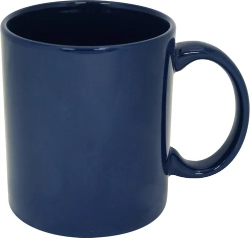 Miniatura 8 de Funny Guy Mugs Taza de café de cerámica negra lisa, color negro, 11 onzas