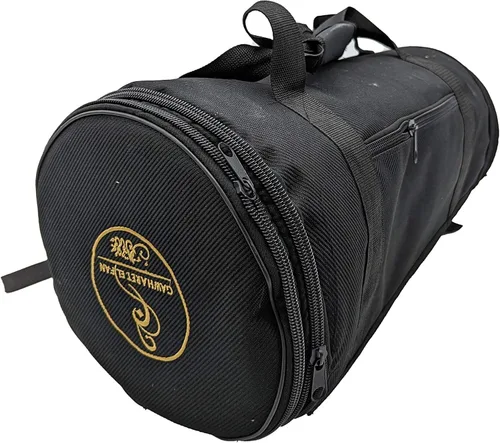 Miniatura 5 de The 17.5" Gawharet El Fan Darbuka Doumbek New Generation 2.0 - Modelo (estrellas negras)
