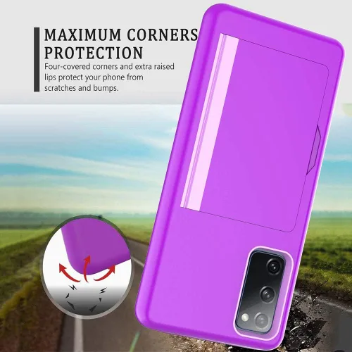 Miniatura 4 de Funda protectora híbrida de silicona para Samsung Galaxy s20 FE - Negro