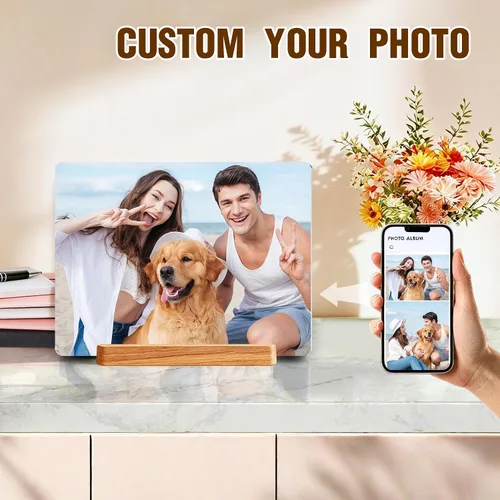 Miniatura 3 de Custom Style Impresiones de Fotos en Metal Personalizadas, Personaliza Tu Propio Marco de Fotos, Regalo de Imagen en Metal Personalizado