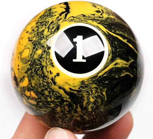 Miniatura 6 de CUPPA Juego de bolas de billar/bolas de billar profesional, 16 bolas completas para mesas de billar Negro