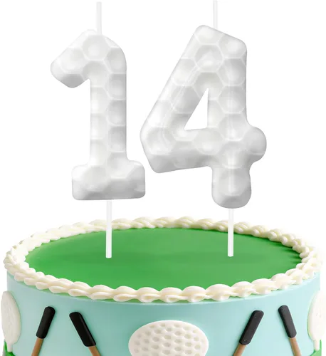 Miniatura 105 de Velas de cumpleaños con el número 0 de béisbol, decoración de pastel con temática de béisbol para niños y niñas, decoraciones de pasteles