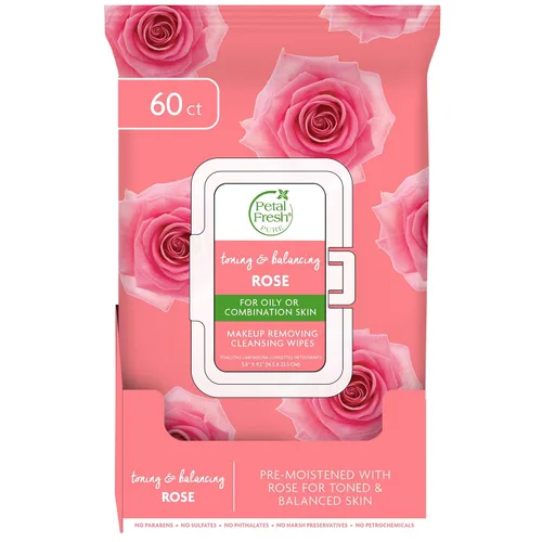 Miniatura 12 de Petal Fresh Eliminación de maquillaje de árbol de té y menta, toallitas limpiadoras, toallitas faciales suaves, limpieza diaria, vegano y libre