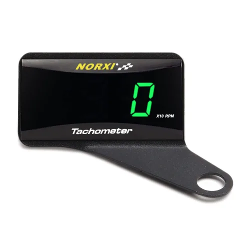 Miniatura 12 de Taquímetro Digital Universal Medidor RPM para Motocicleta y Auto, Impermeable, Electrónico (Azul)