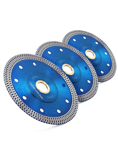 Miniatura 13 de Hoja de azulejos de diamante súper fina de 5 pulgadas para cortar granito, mármol, cerámica y azulejos de porcelana