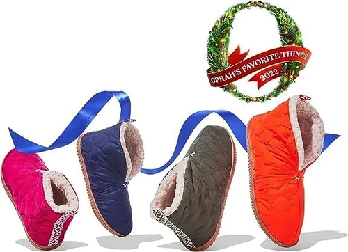 Miniatura 2 de Dearfoams Pantuflas tipo botín de calentamiento para interiores y exteriores para hombre