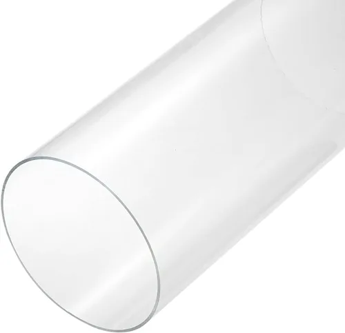 Miniatura 13 de MECCANIXITY Tubo de acrílico transparente rígido redondo 214mm(8.4") DI 220mm(8.7") DE 14" para lámparas y linternas, sistema de refrigeración por