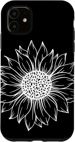 Miniatura 8 de iPhone 16 Cute and Beautiful White Flower of Sunflower Case